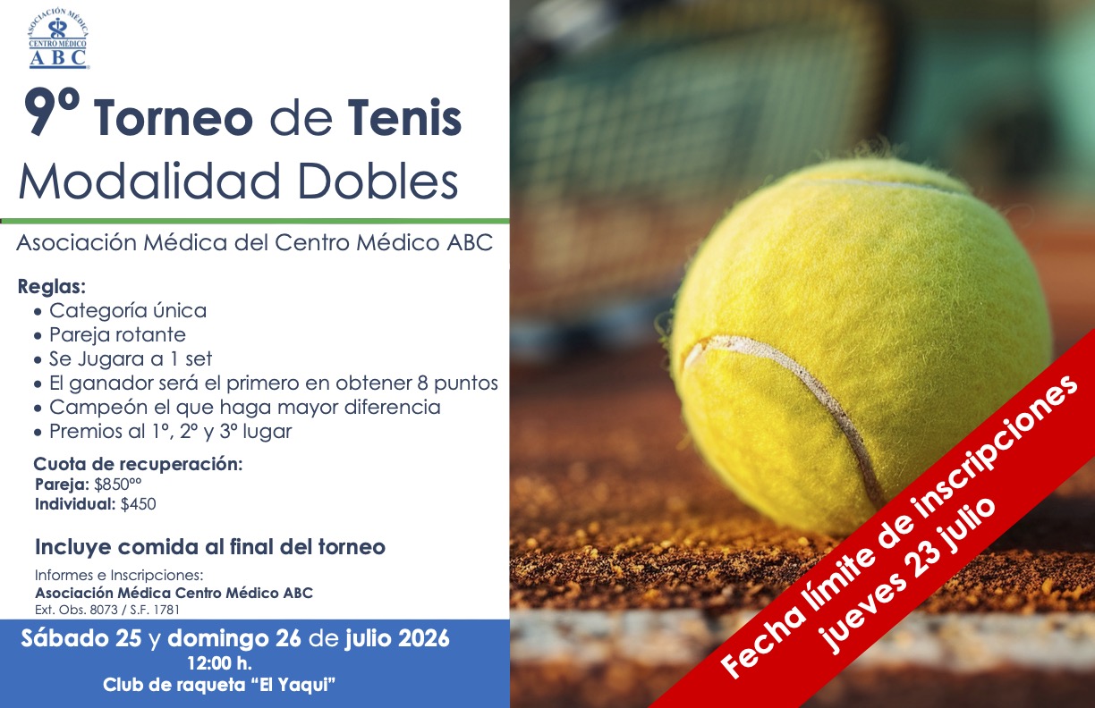 9° Torneo de tenis