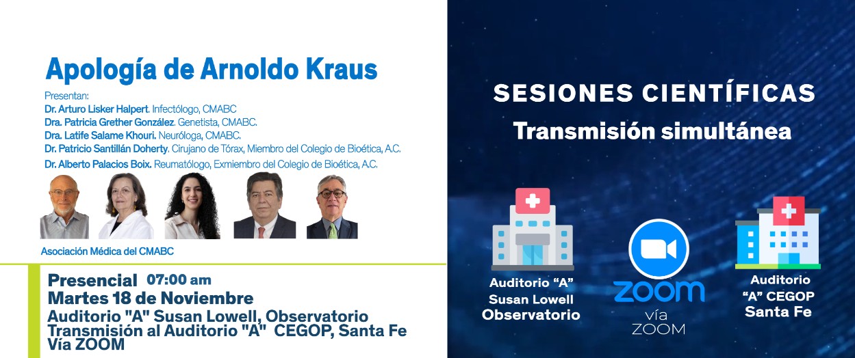 SESIÓN CIENTÍFICA 18 DE NOVIEMBRE 